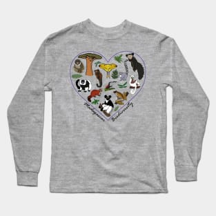 Madagascar Biodiversity Heart Long Sleeve T-Shirt